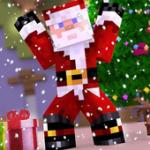 Santa Claus Minecraft Skin For PC Windows
