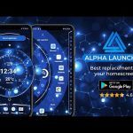 Alpha Hybrid Launcher 4D theme For PC Windows