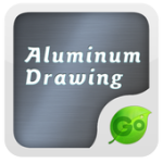 Aluminum Drawing GO Keyboard For PC Windows