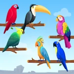 Bird Puzzle - Sorting Offline For PC Windows