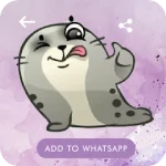 Cartoon Stickers for WA For PC Windows