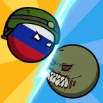 Countryballs - Zombie Attack For PC Windows