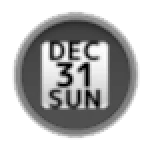 DateBar White English For PC Windows