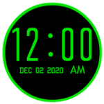 Digital Clock App : and Night For PC Windows