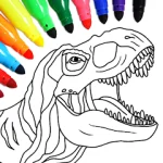 Dino Coloring Game For PC Windows