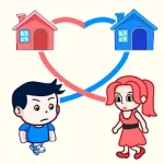 Draw To Home: Love Couple For PC Windows