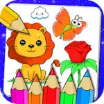 Drawing and Coloring Book Game For PC Windows