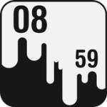 Dripping Paint Clock For PC Windows