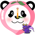 Fruit Panda Clock For PC Windows