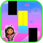 Gabby's dollhouse Piano Game For PC Windows