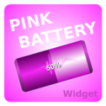 Girls Pink Battery Widget For PC Windows
