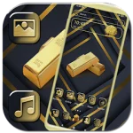 Gold Brick Theme For PC Windows