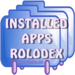 Installed Apps Rolodex For PC Windows