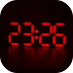 LED Digital stylish clock For PC Windows