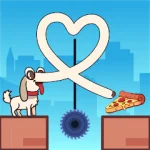 Long Nose Dog: Draw To Eat For PC Windows