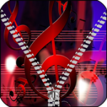 Music Zipper Lock Screen For PC Windows