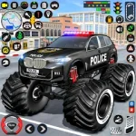 Police Monster Truck Car Games For PC Windows