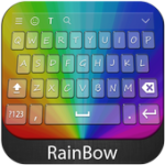 Rain Bow Keyboard Theme For PC Windows