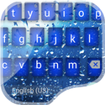 Raindrops theme kika keyboard For PC Windows