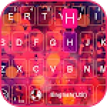 Rainy Glass Keyboard Theme For PC Windows