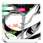 Sasuke 2D zipper lock For PC Windows