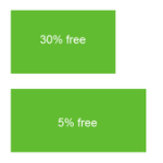 Simple Disk Space Widget For PC Windows