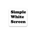 Simple White Screen For PC Windows