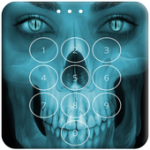 Skull Pin Screen Lock For PC Windows