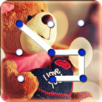 Teddy Bear Pattern Screen Lock For PC Windows
