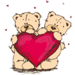 Teddy in Love Theme For PC Windows
