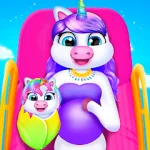Unicorn Mom & Babyshower Game For PC Windows