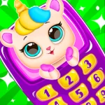 Unicorn Princess Toy Phone For PC Windows